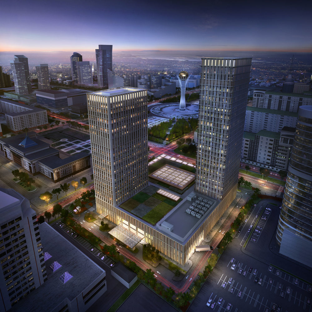 The Ritz-Carlton, Astana Hotel Buitenkant foto
